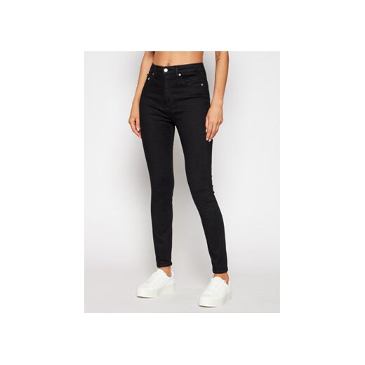 Calvin Klein Jeans Jeansy J20J215526 Czarny Super Skinny Fit 28 wyprzedaż MODIVO
