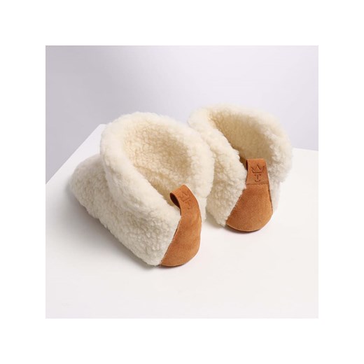 Kapcie damskie Kaiser Naturfellprodukte H&l jesienne casualowe 