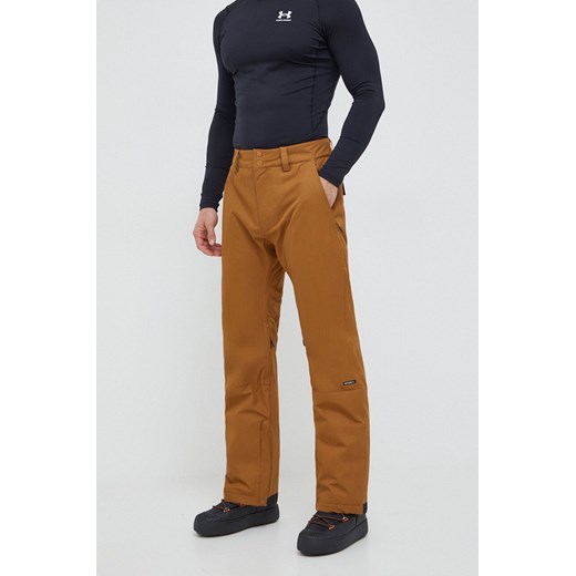 Rip Curl spodnie Base kolor brązowy ze sklepu ANSWEAR.com w kategorii Spodnie męskie - zdjęcie 167461528