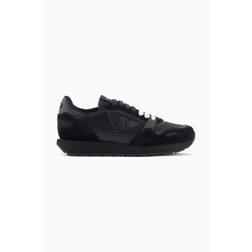 Emporio Armani sneakersy kolor czarny X3X058 XN730 00002 ze sklepu ANSWEAR.com w kategorii Buty sportowe damskie - zdjęcie 167461665