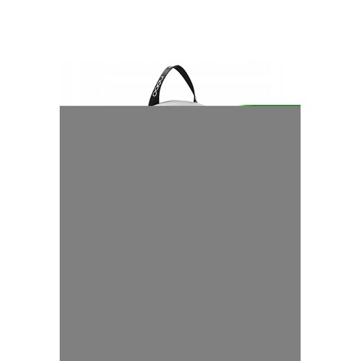 Srebrny pikowany plecak Nobo z logowanymi paskami Nobo One size okazja NOBOBAGS.COM
