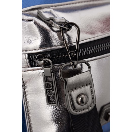 Kompaktowy plecak Nobo w niebiesko-srebrnym kolorze Nobo One size okazyjna cena NOBOBAGS.COM