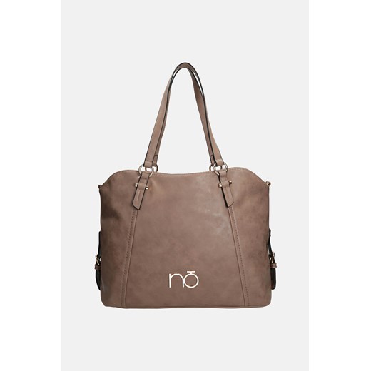 NOBO duża beżowa damska torba shopper Nobo One size wyprzedaż NOBOBAGS.COM