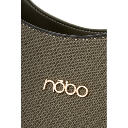 Torebka na ramię Nobo w stylu hobo, zielona Nobo One size NOBOBAGS.COM okazja