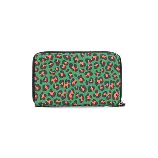 Zielony portfel Nobo w panterkę Nobo One size promocja NOBOBAGS.COM