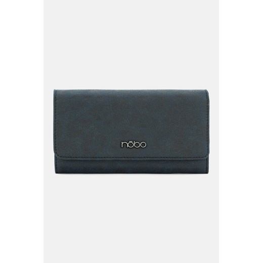 Zielony portfel z klapką Nobo w panterkę Nobo One size okazyjna cena NOBOBAGS.COM