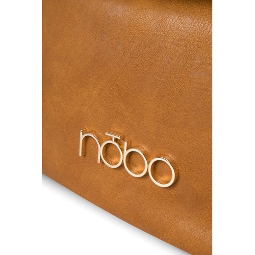 Plecak Nobo z suwakiem na klapce karmelowy Nobo One size okazyjna cena NOBOBAGS.COM