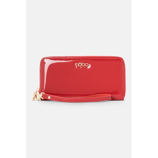 Duży lakierowany portfel Nobo czerwony Nobo One size NOBOBAGS.COM wyprzedaż