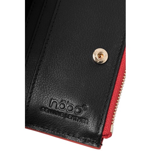 Damski skórzany portfel Nobo croco czerwony Nobo One size wyprzedaż NOBOBAGS.COM