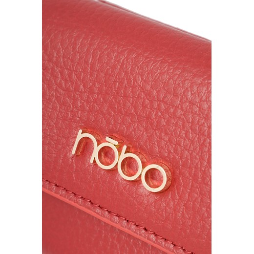 Mały portfel z klapką Nobo czerwony Nobo One size okazyjna cena NOBOBAGS.COM