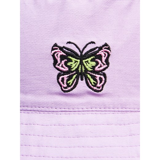 Cropp - Bucket hat z motylkiem - fioletowy Cropp Uniwersalny okazyjna cena Cropp