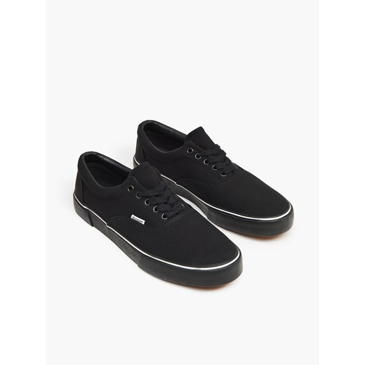 Cropp - Czarne trampki - czarny Cropp 40 Cropp