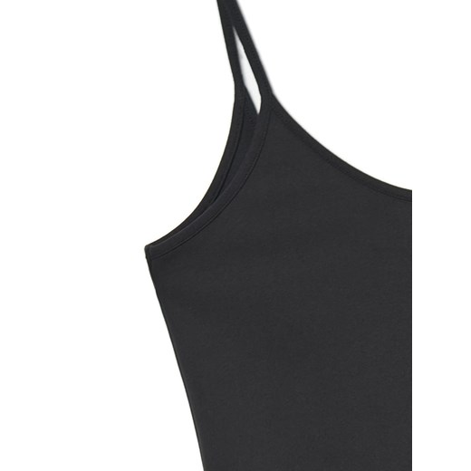 Cropp - Dopasowany czarny kombinezon - czarny Cropp L Cropp