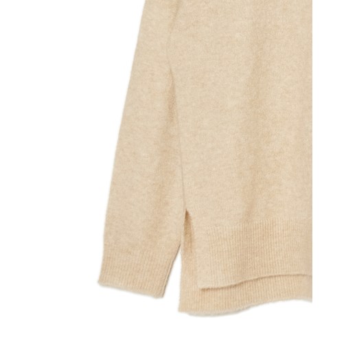 Cropp - Kremowy melanżowy sweter - kremowy Cropp S promocyjna cena Cropp