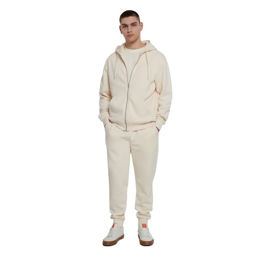 Cropp - Beżowe joggery - beżowy Cropp XL Cropp