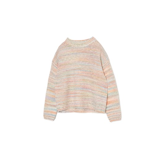 Cropp - Kolorowy sweter - kremowy Cropp M Cropp