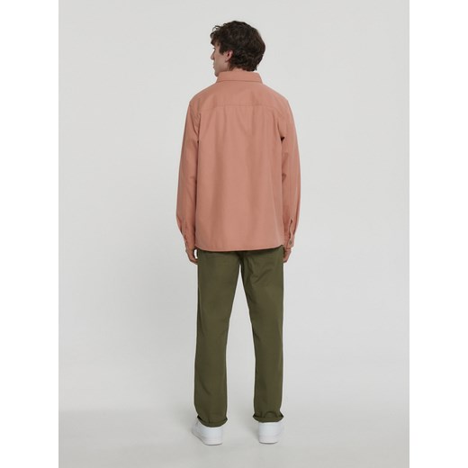 Cropp - Gładkie spodnie chino - zielony Cropp 36 wyprzedaż Cropp
