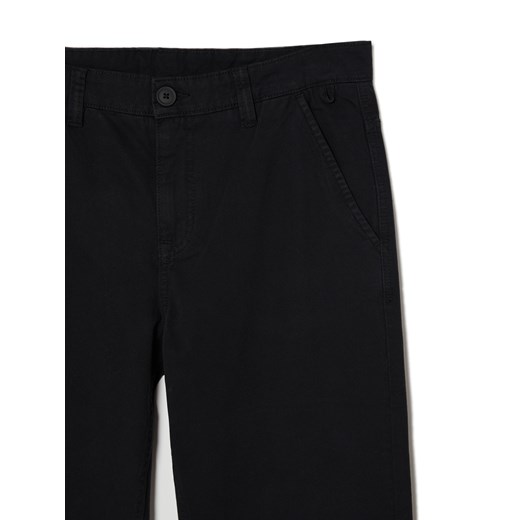 Cropp - Czarne spodnie loose - czarny Cropp 36 Cropp