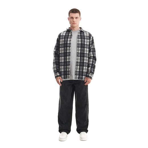 Cropp - Czarne jeansy baggy - czarny Cropp 30/32 Cropp