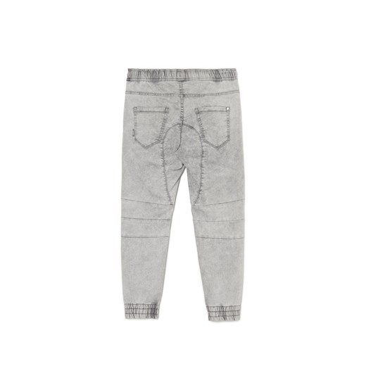 Cropp - Szare jeansowe joggery - jasny szary Cropp 30/32 Cropp okazyjna cena