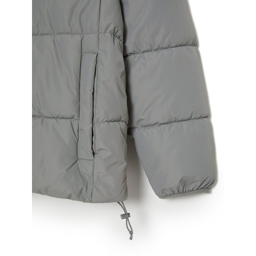 Cropp - Szara kurtka puffer - jasny szary Cropp XL Cropp