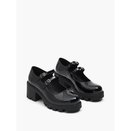 Cropp - Lakierowane buty Mary Jane - czarny Cropp 41 Cropp