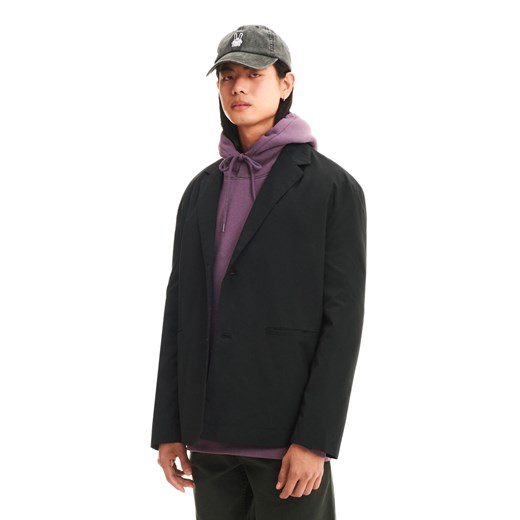 Cropp - Czarna marynarka - czarny Cropp XL okazja Cropp