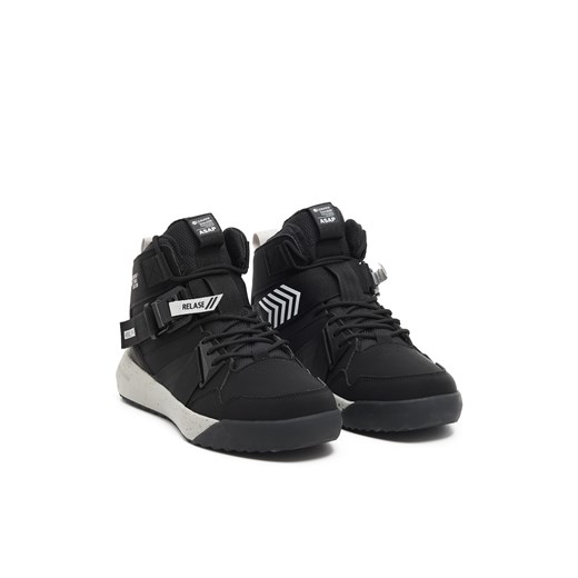 Cropp - Czarne sneakersy za kostkę - czarny Cropp 41 okazja Cropp