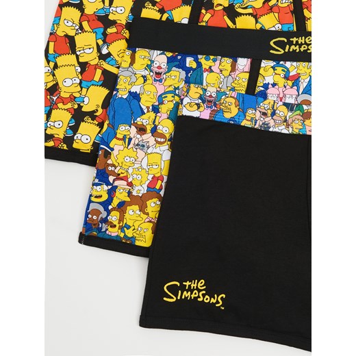Cropp - 3 pack bokserek The Simpsons - żółty Cropp L Cropp