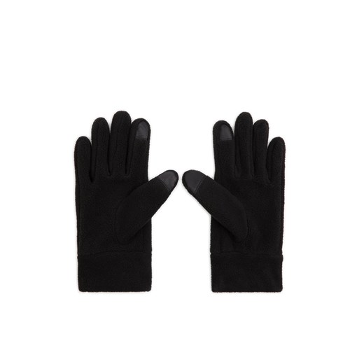 Cropp - Czarne polarowe rękawiczki - czarny Cropp Uniwersalny Cropp
