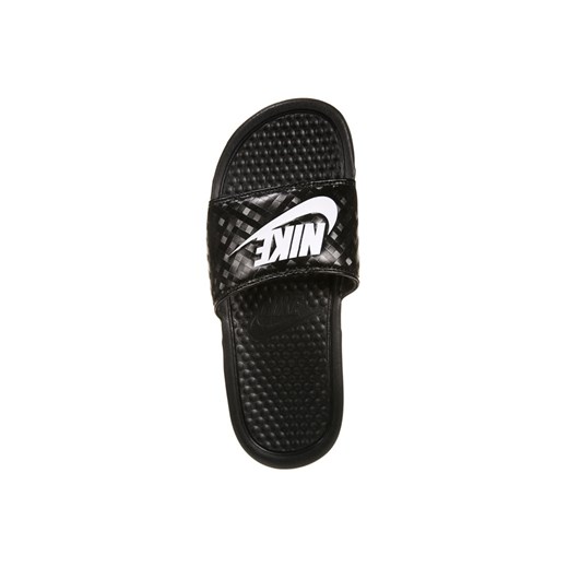 Nike Sportswear BENASSI JDI Sandały kąpielowe black/white zalando czarny na obcasie