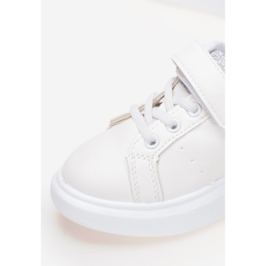 Białe sneakersy dziewczęce Sunrise B V3 Zapatos 27 promocja Zapatos