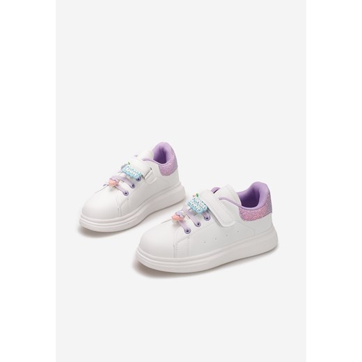 Białe sneakersy dziewczęce Sparkles Zapatos 33 okazyjna cena Zapatos
