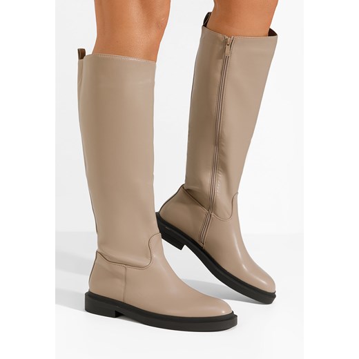 Khaki oficerki damskie Salavia Zapatos 40 okazja Zapatos