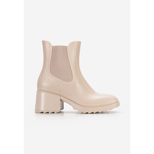 Beżowe kalosze Methia Zapatos 38 okazja Zapatos