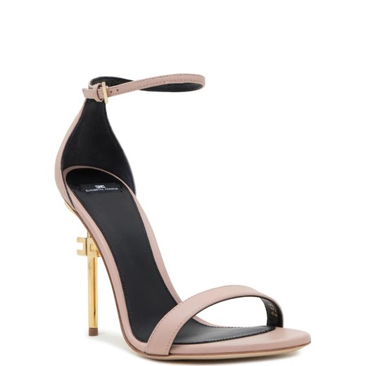 Elisabetta Franchi Skórzane sandały na szpilce ze sklepu Gomez Fashion Store w kategorii Sandały damskie - zdjęcie 167563668