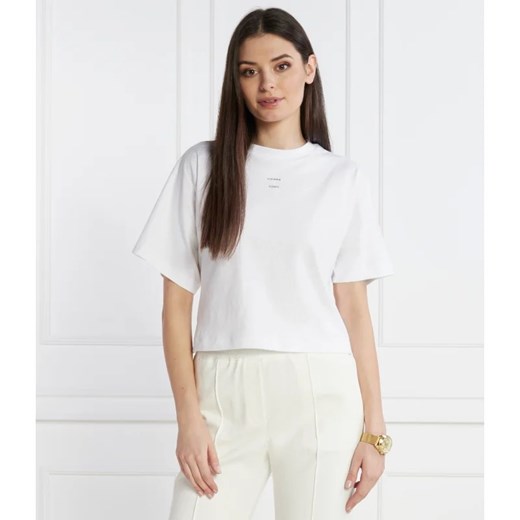 Liviana Conti T-shirt | Cropped Fit Liviana Conti S wyprzedaż Gomez Fashion Store
