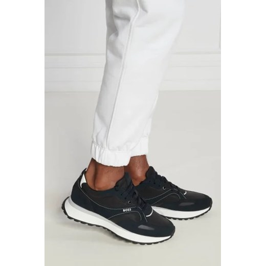 BOSS BLACK Sneakersy Jonah_Runn_sdmx | z dodatkiem skóry 42 okazja Gomez Fashion Store
