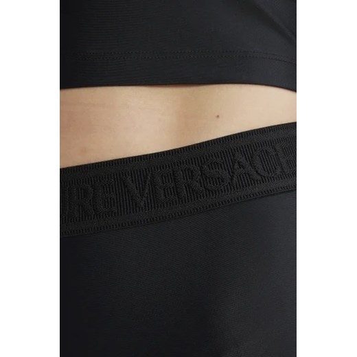 Czarne szorty Versace Jeans 