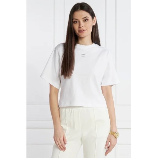 Liviana Conti T-shirt | Cropped Fit Liviana Conti S wyprzedaż Gomez Fashion Store