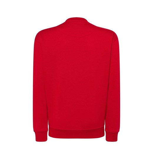 Bluza męska JK Collection czerwona jesienna casual 