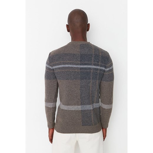 trendyol Sweter w kolorze szarobrązowym Trendyol M okazyjna cena Limango Polska