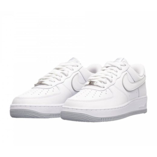 Buty sportowe męskie Nike air force białe na wiosnę sznurowane 