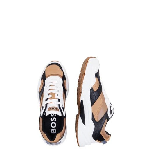 BOSS BLACK Skórzane sneakersy Levitt_Runn_lt 41 okazja Gomez Fashion Store
