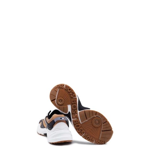 BOSS BLACK Skórzane sneakersy Levitt_Runn_lt 41 Gomez Fashion Store okazja