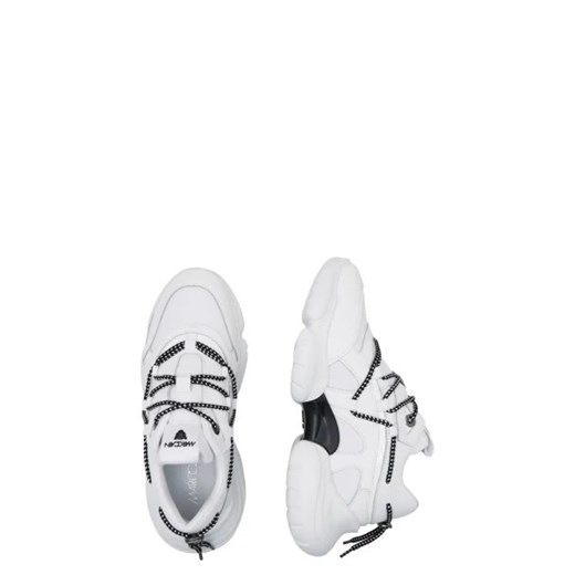 Buty sportowe damskie Marc Cain sneakersy sznurowane skórzane 