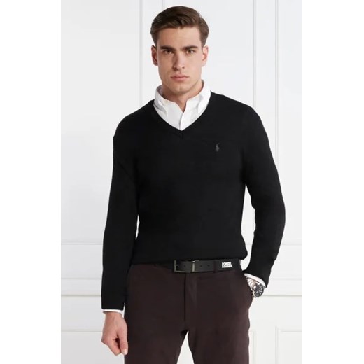 Sweter męski Polo Ralph Lauren z dekoltem w serek