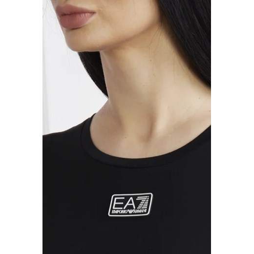 Bluzka damska Emporio Armani z elastanu