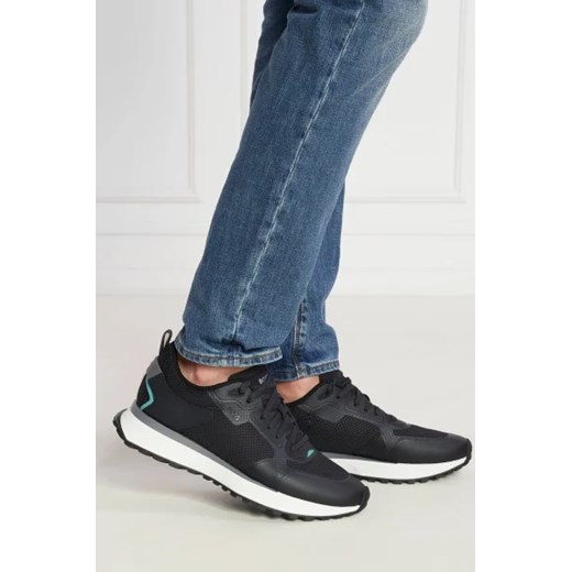 BOSS BLACK Sneakersy Jonah_Runn_meth 43 wyprzedaż Gomez Fashion Store