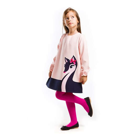 Denokids Sukienka &quot;Gazelle&quot; w kolorze jasnoróżowym ze sklepu Limango Polska w kategorii Sukienki dziewczęce - zdjęcie 167577609